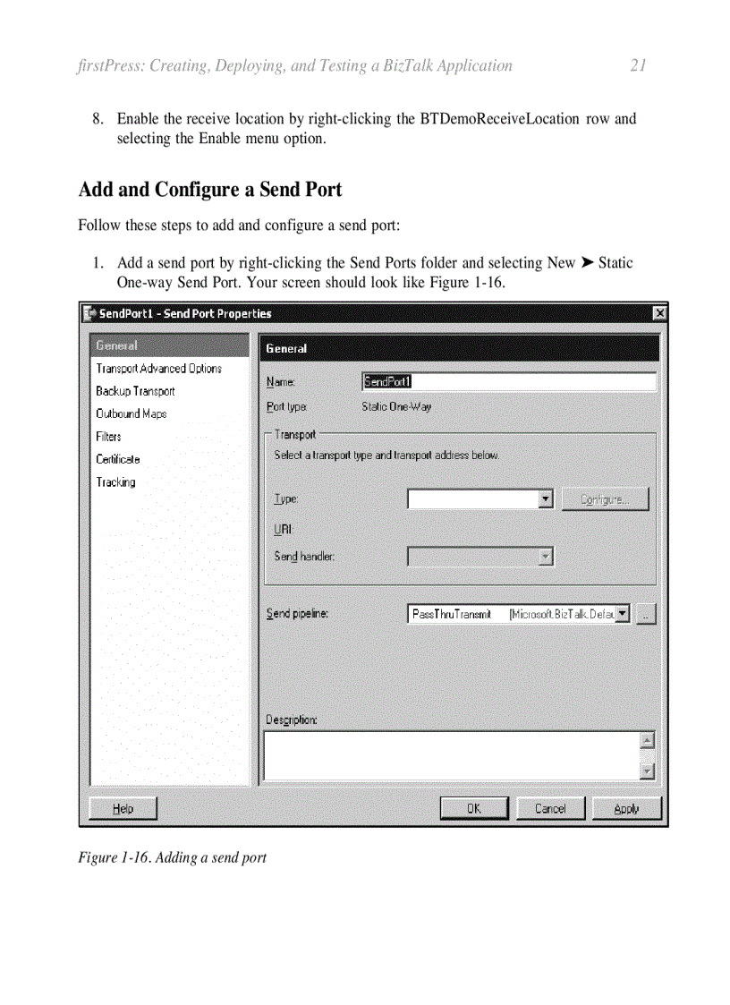 image for page First Steps Developing BizTalk Applications