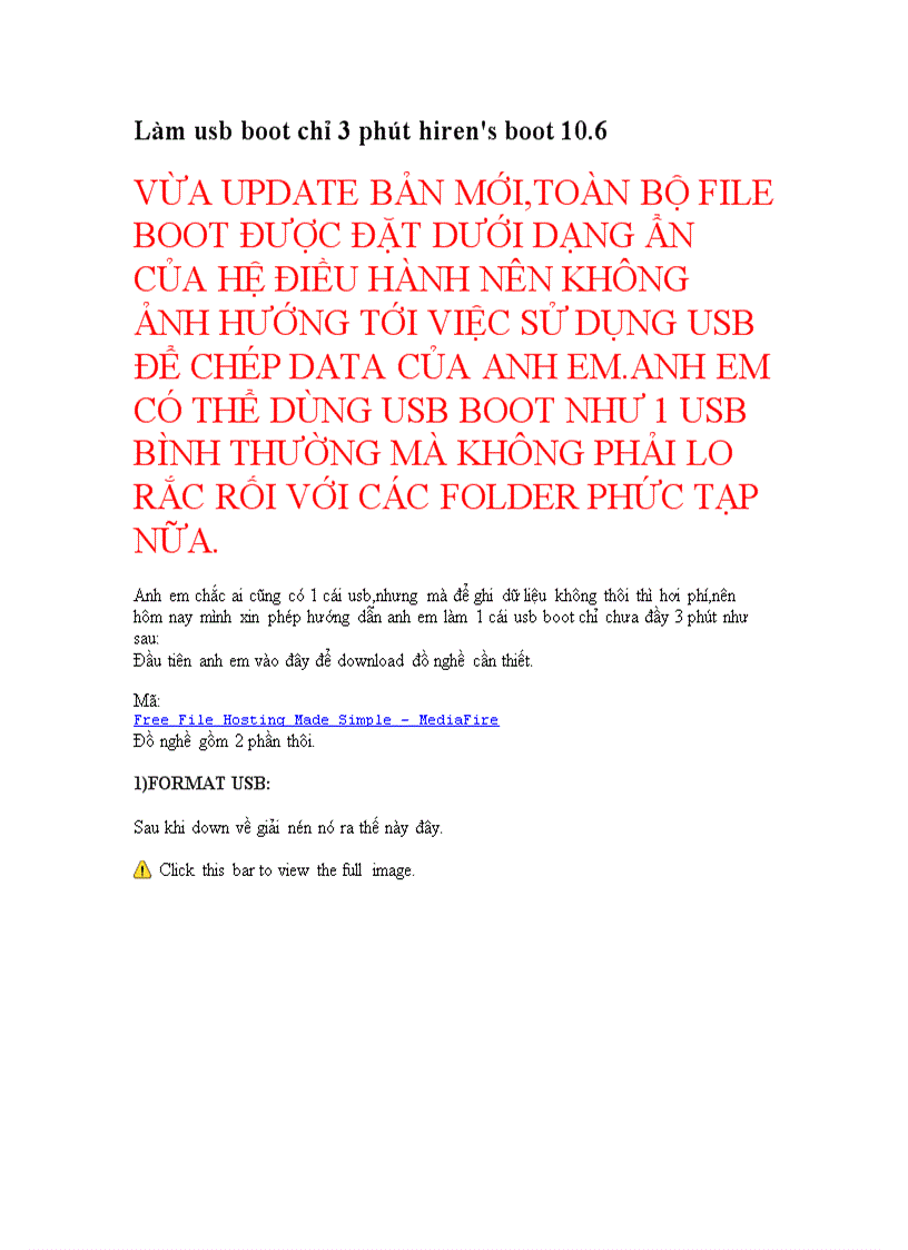 image for page Làm usb boot chỉ 3 phút hiren s boot 10 6
