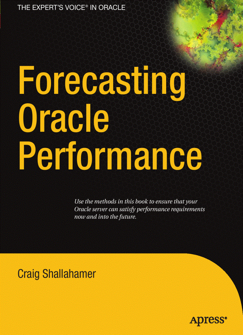 image for page Forecasting Oracle Performance