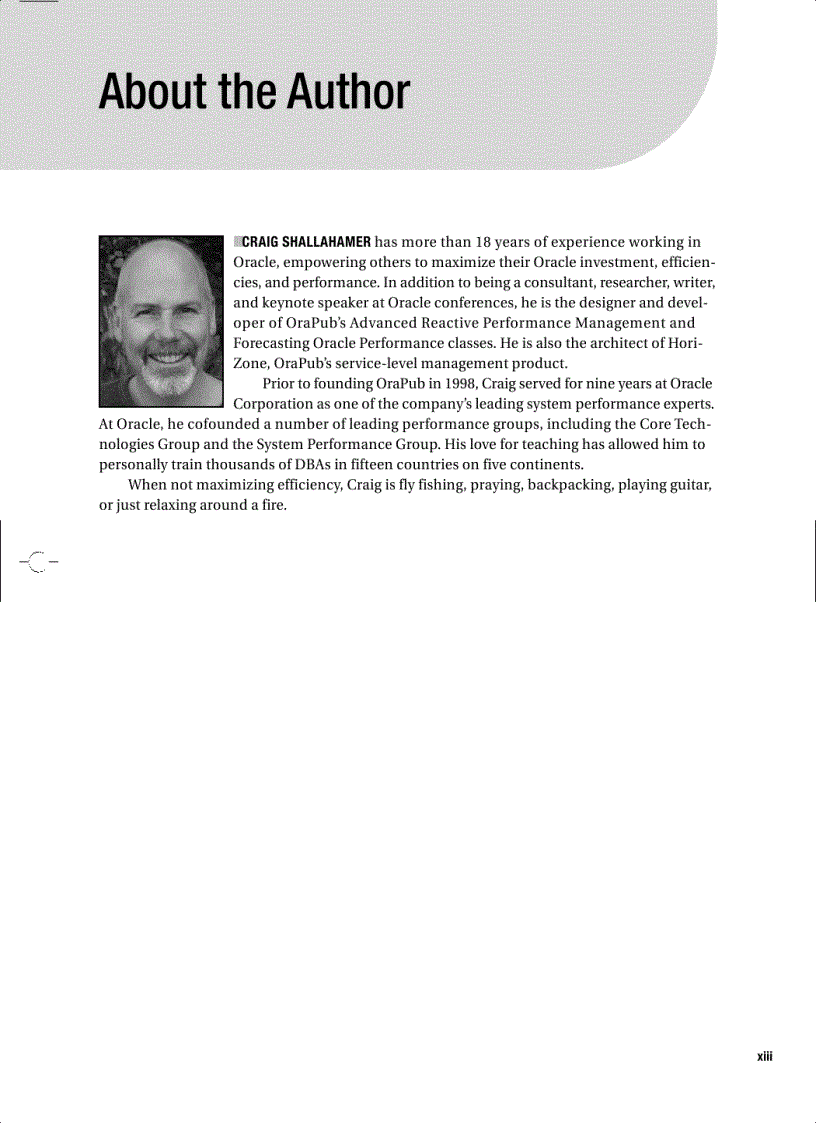 image for page Forecasting Oracle Performance