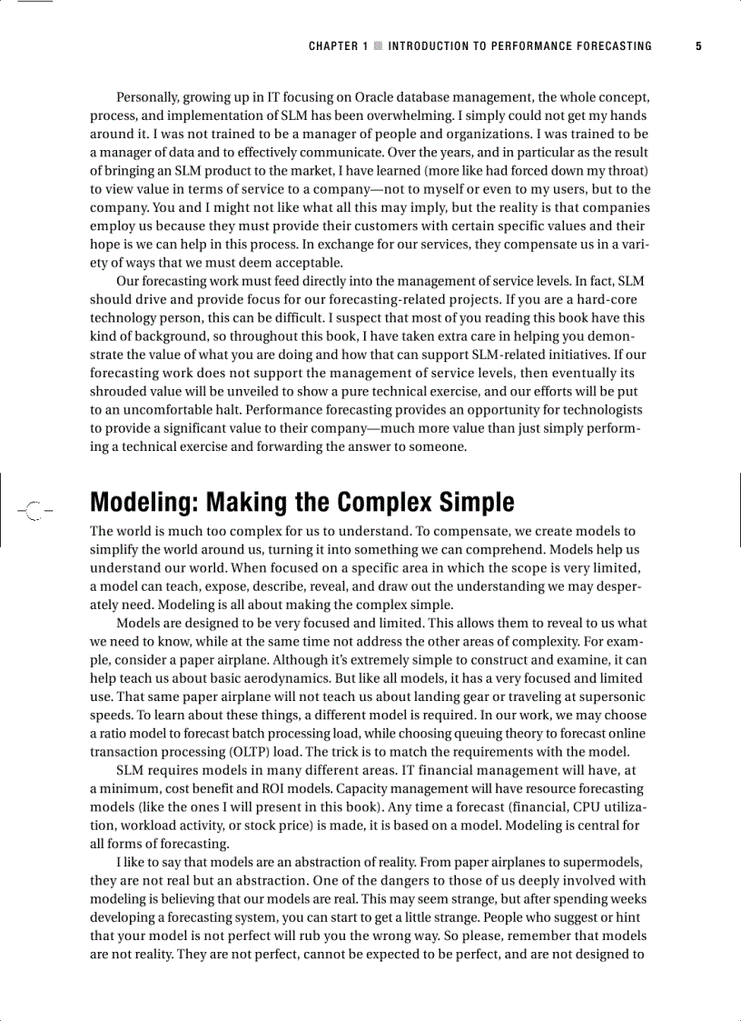 image for page Forecasting Oracle Performance