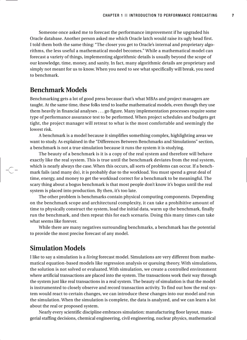 image for page Forecasting Oracle Performance