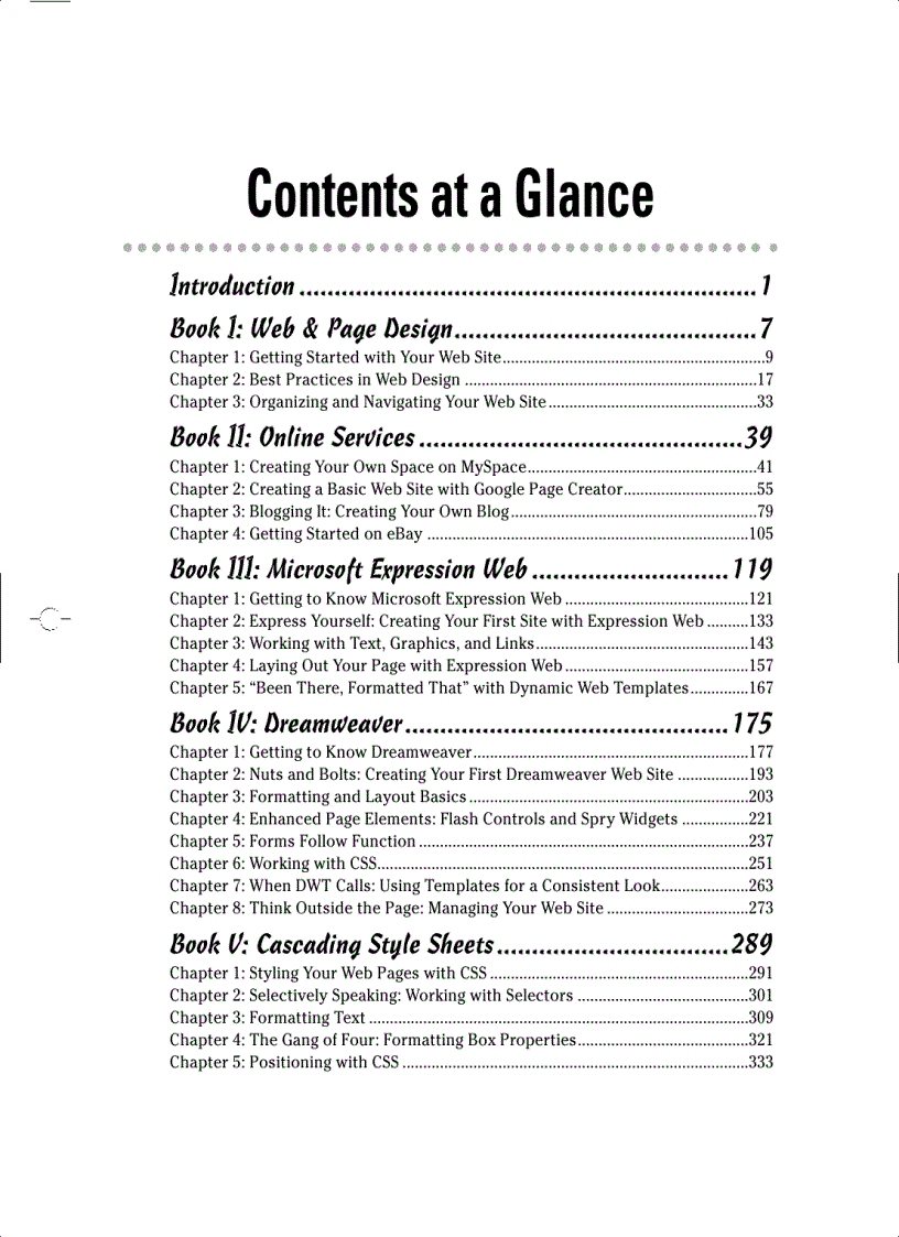 image for page Creating Web Pages All in One Desk Reference For Dummies