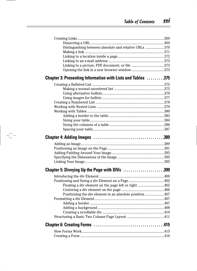 image for page Creating Web Pages All in One Desk Reference For Dummies