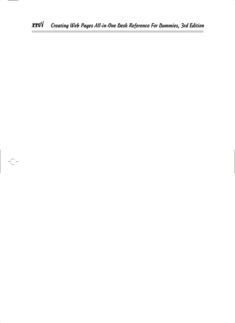 image for page Creating Web Pages All in One Desk Reference For Dummies