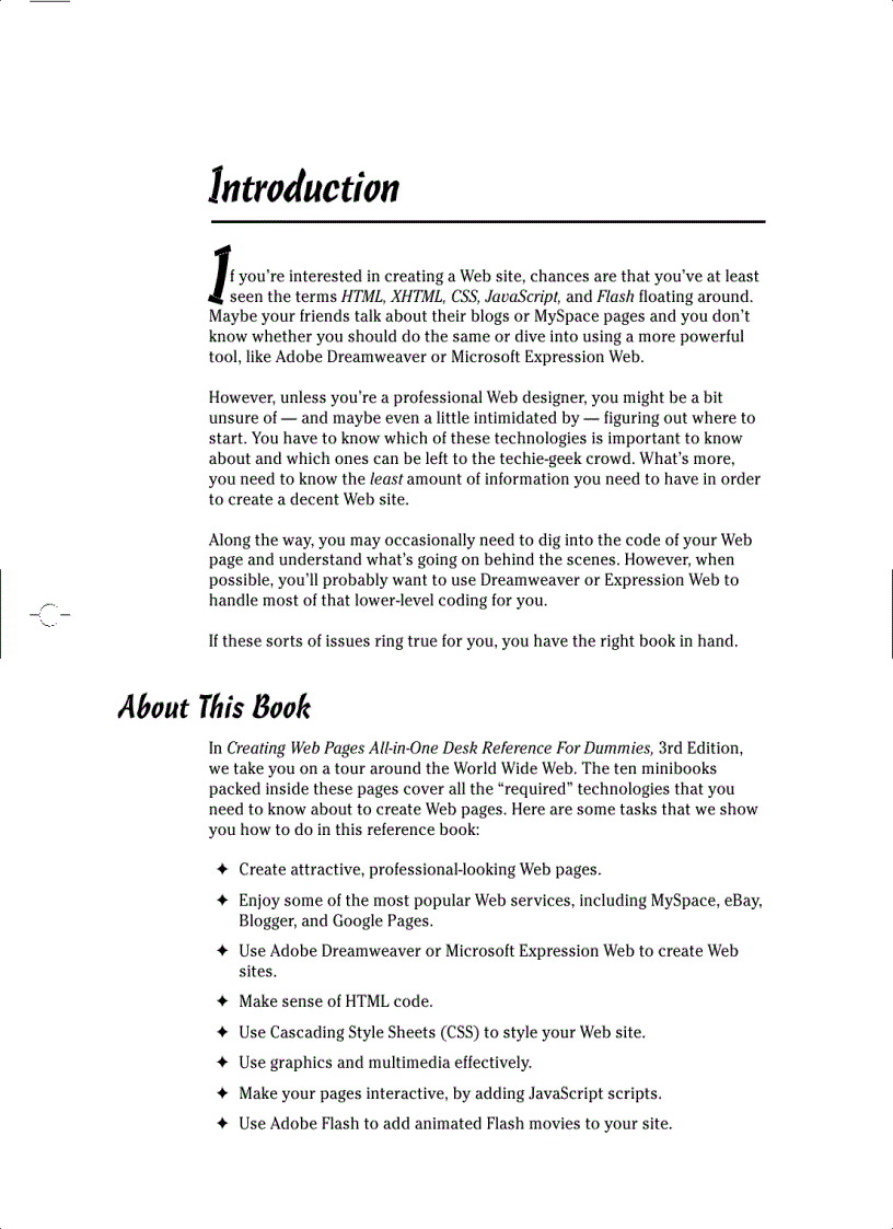 image for page Creating Web Pages All in One Desk Reference For Dummies