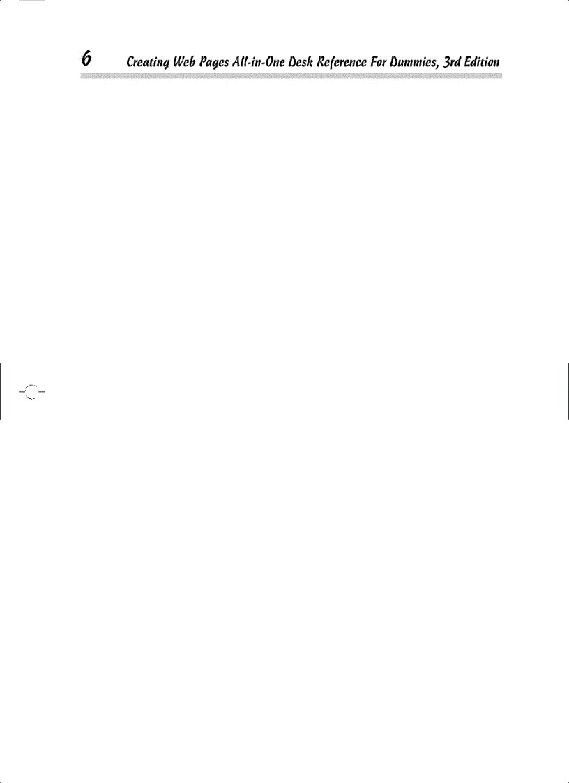 image for page Creating Web Pages All in One Desk Reference For Dummies