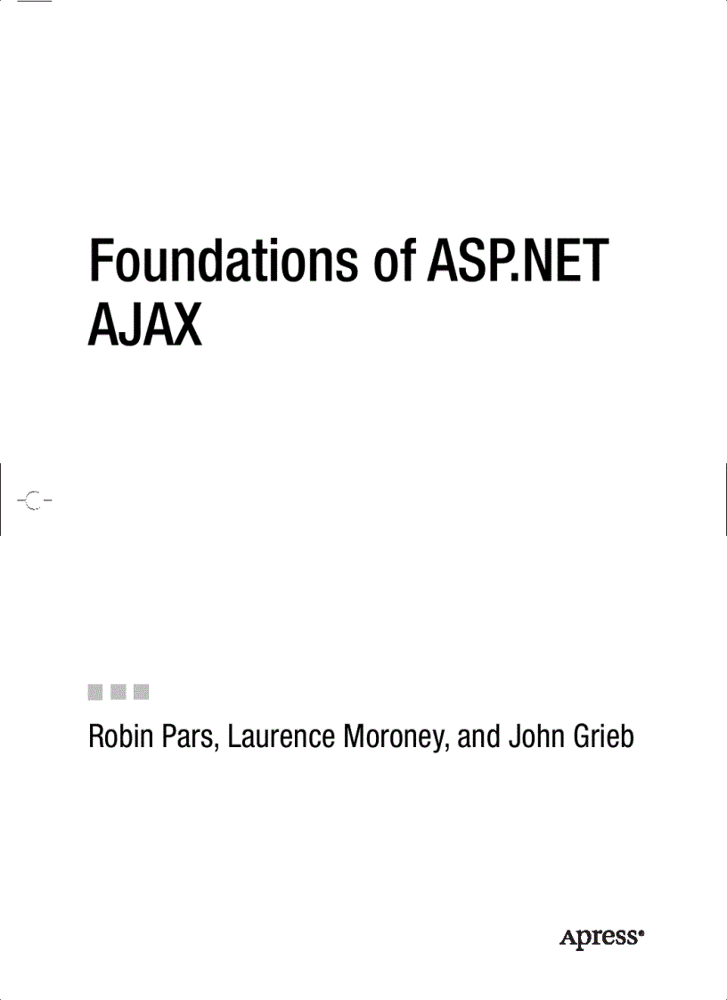 Foundations of ASP NET AJAX
