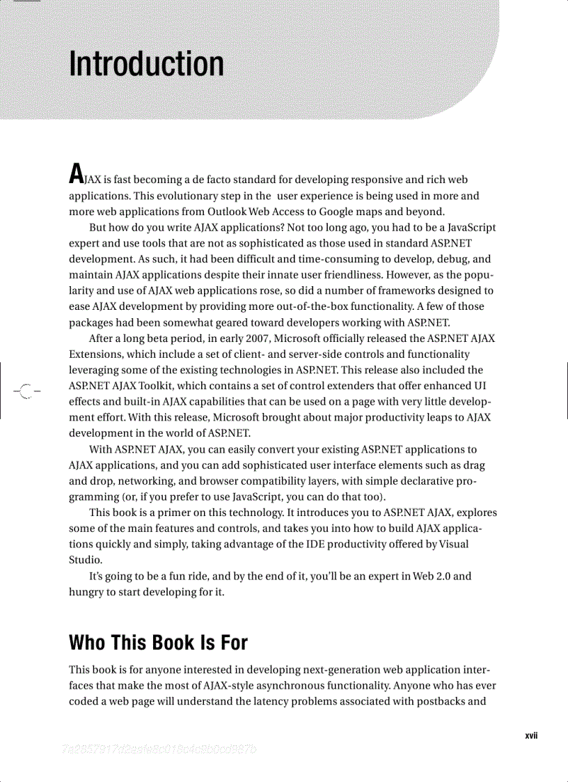 image for page Foundations of ASP NET AJAX