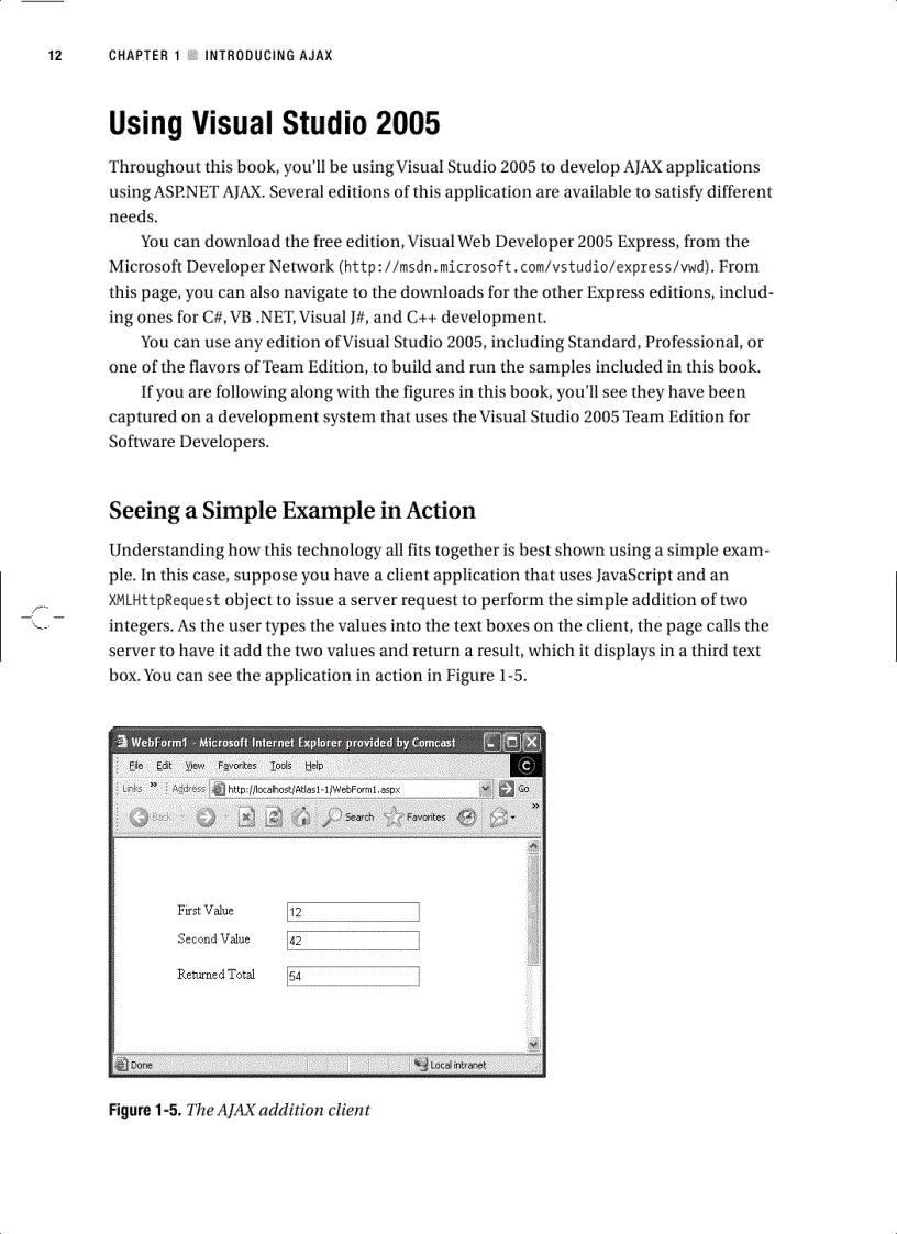 image for page Foundations of ASP NET AJAX