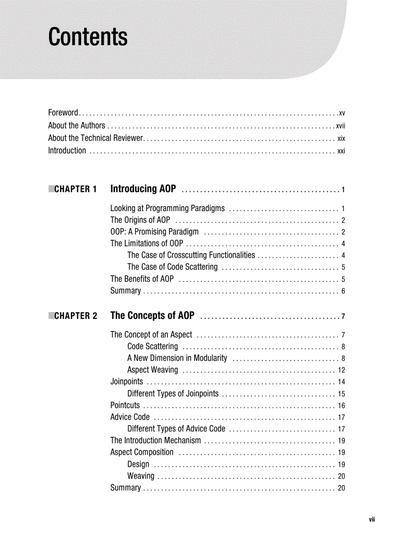 image for page Foundations of AOP for J2EE Development Renaud Pawlak