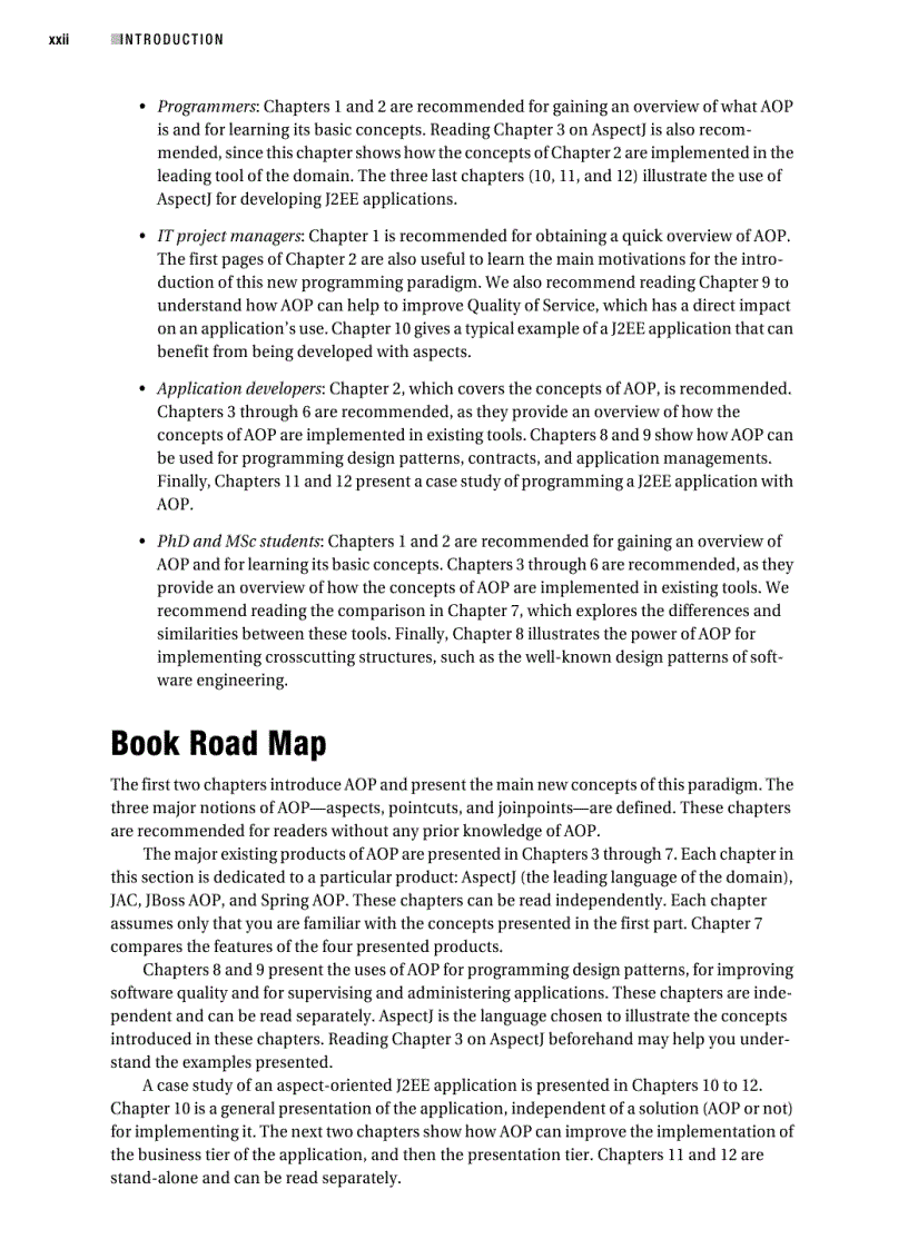 image for page Foundations of AOP for J2EE Development Renaud Pawlak