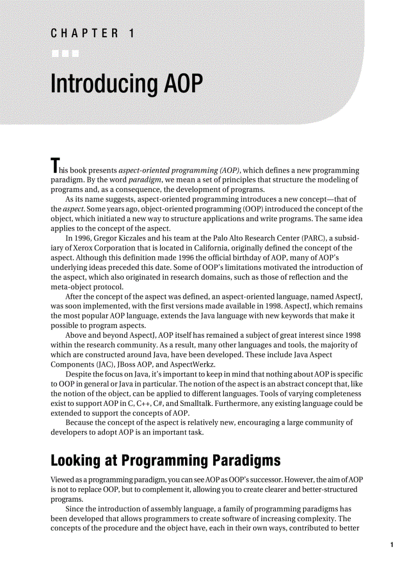 image for page Foundations of AOP for J2EE Development Renaud Pawlak