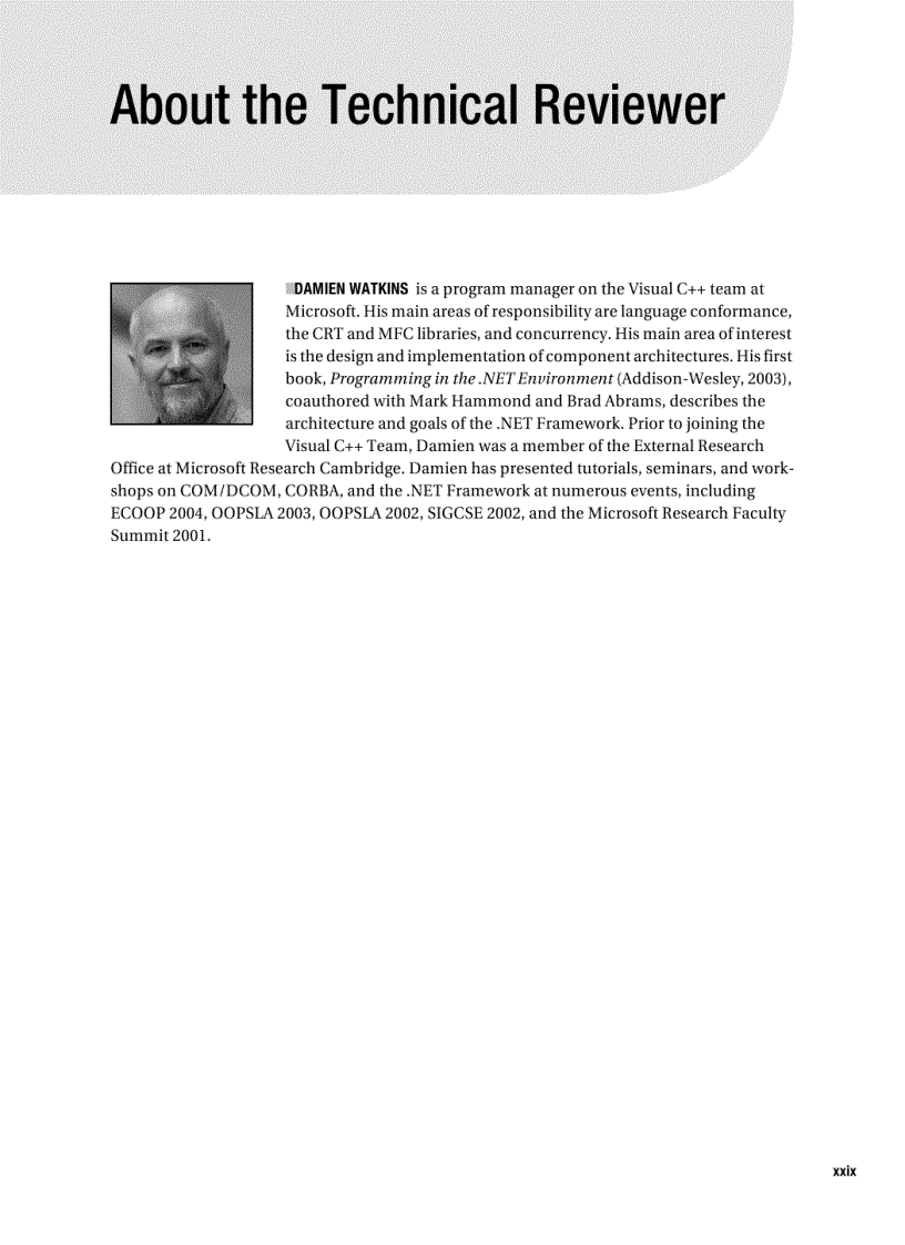 image for page Foundations of C CLI The Visual C Language for NET 3 5