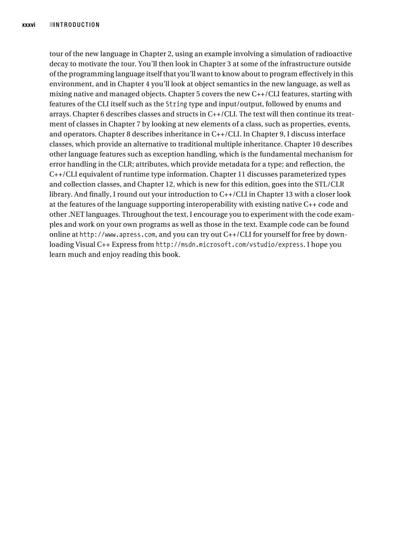 image for page Foundations of C CLI The Visual C Language for NET 3 5