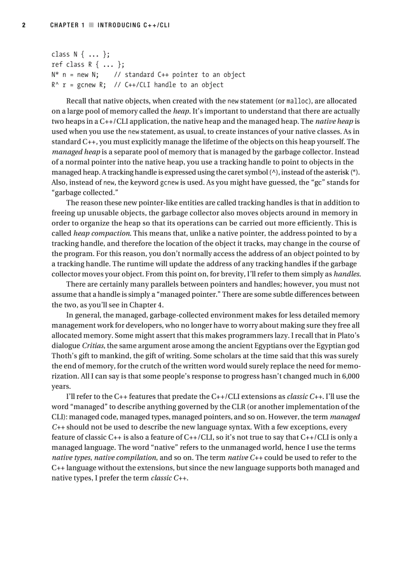 image for page Foundations of C CLI The Visual C Language for NET 3 5