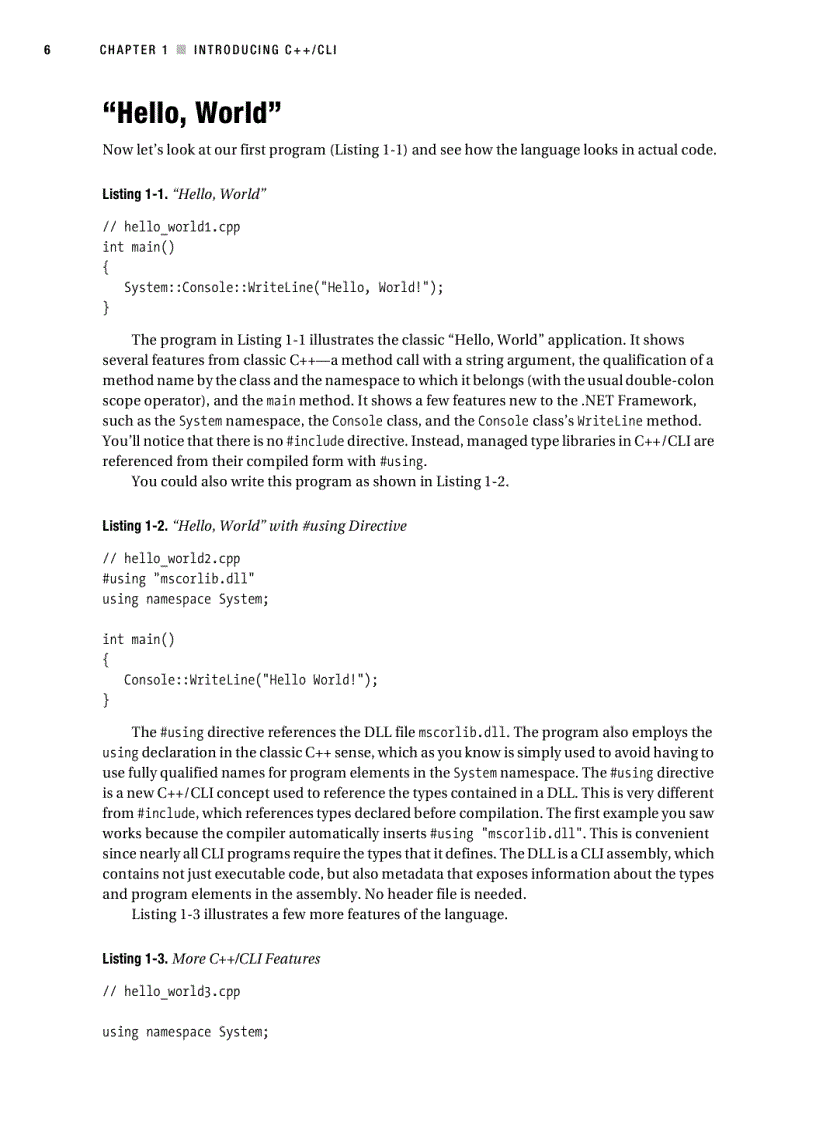 image for page Foundations of C CLI The Visual C Language for NET 3 5