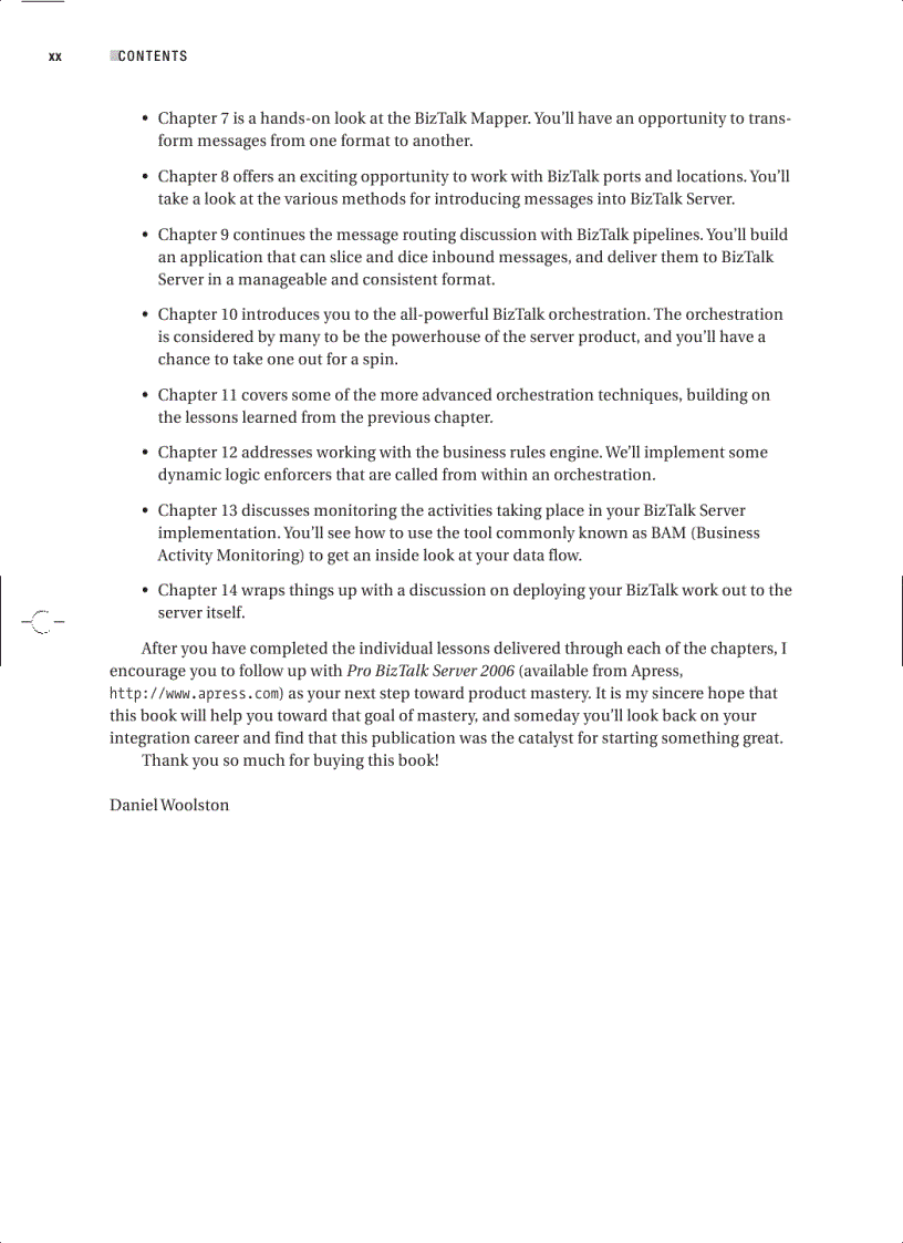 image for page Foundations of BizTalk Server 2006
