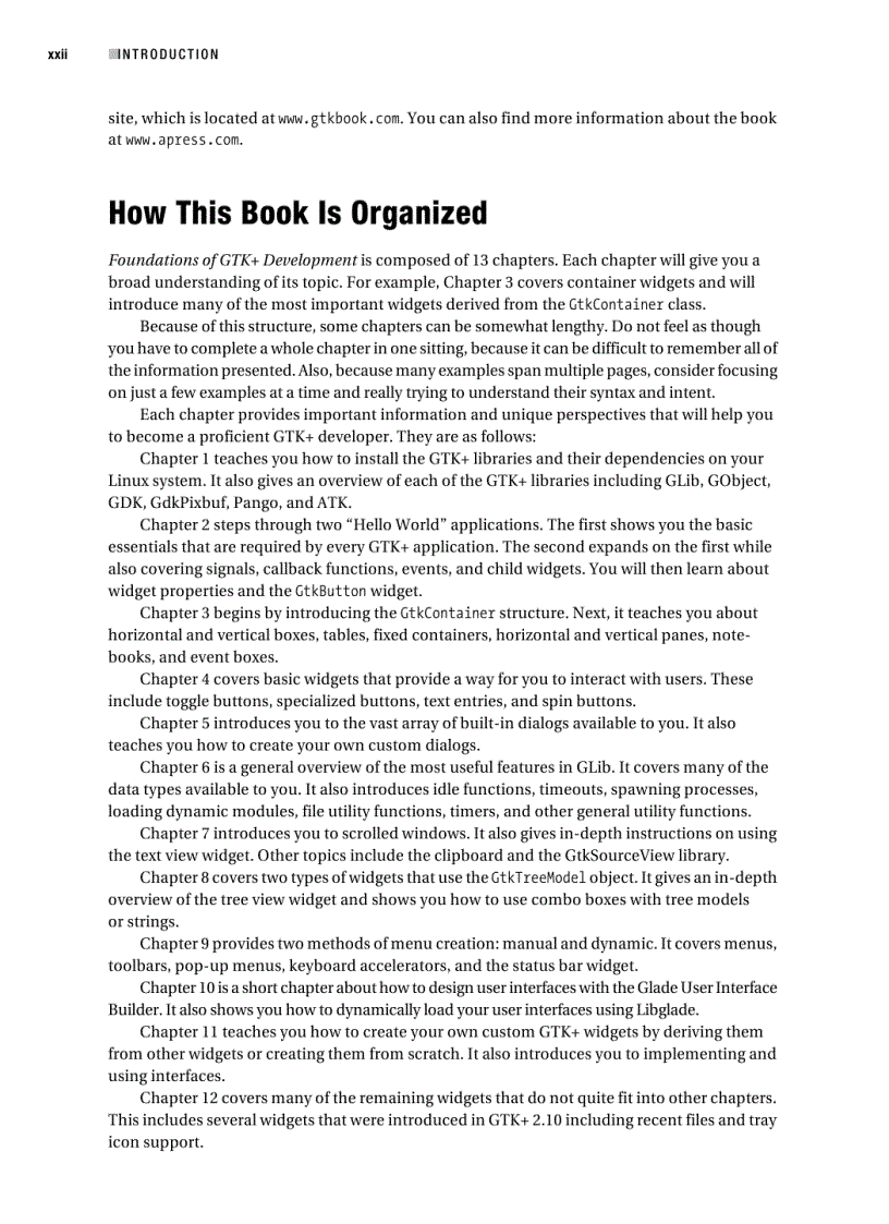 image for page Foundations of GTK Development