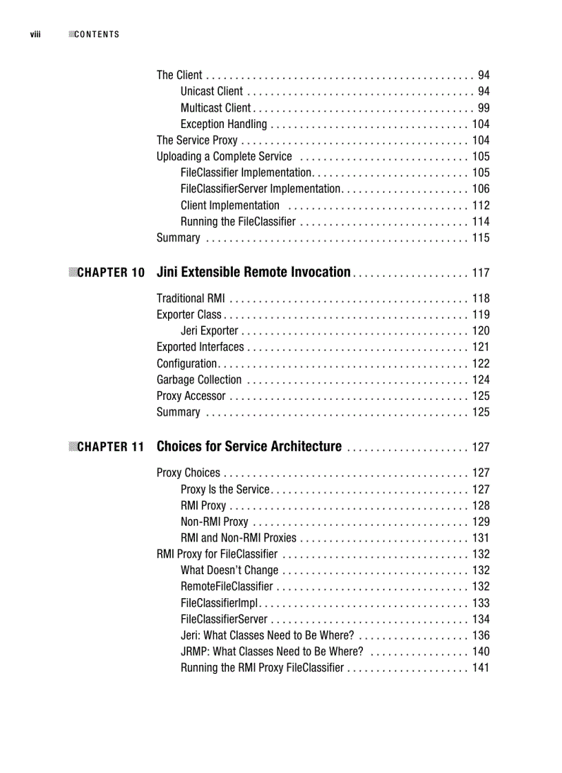image for page Foundations of Jini 2 Programming