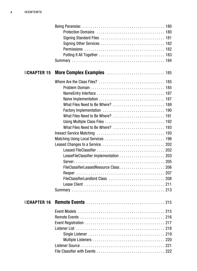 image for page Foundations of Jini 2 Programming