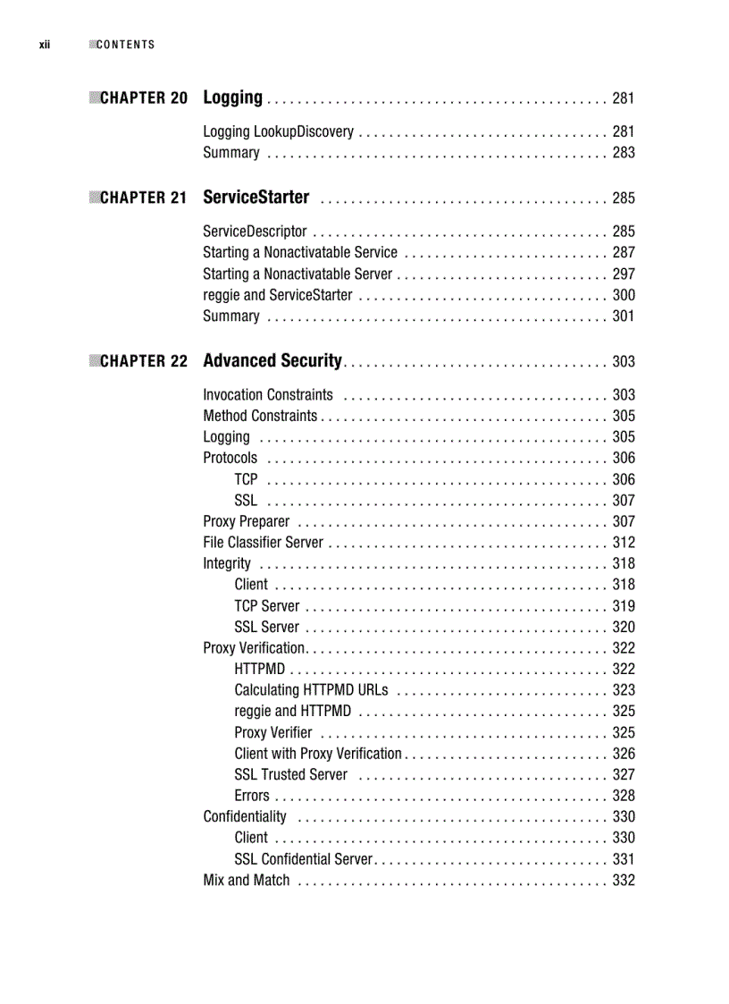 image for page Foundations of Jini 2 Programming