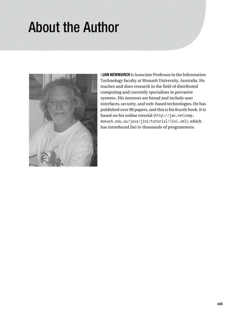 image for page Foundations of Jini 2 Programming