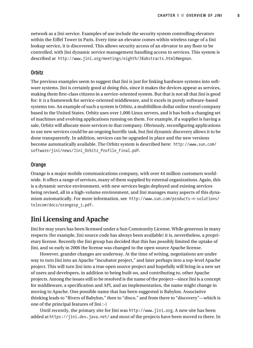 image for page Foundations of Jini 2 Programming