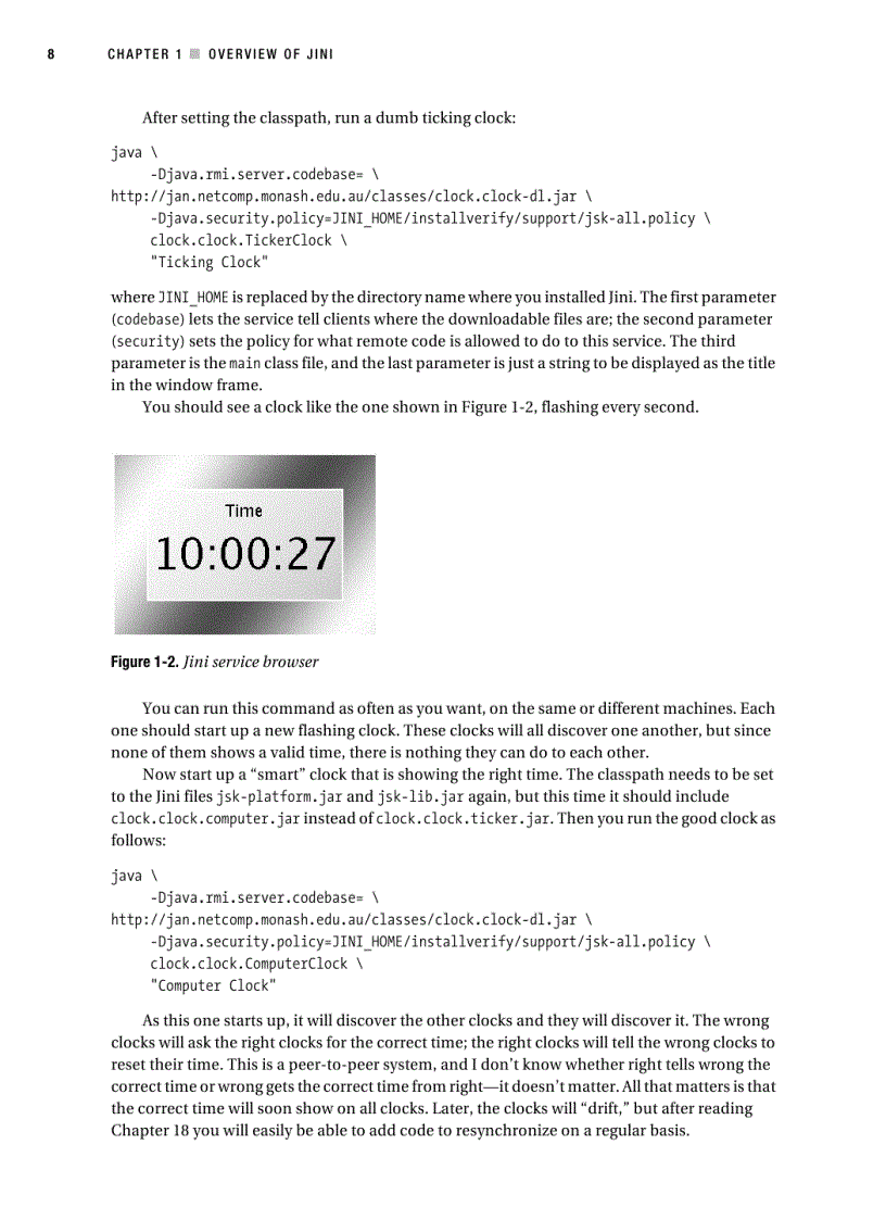 image for page Foundations of Jini 2 Programming