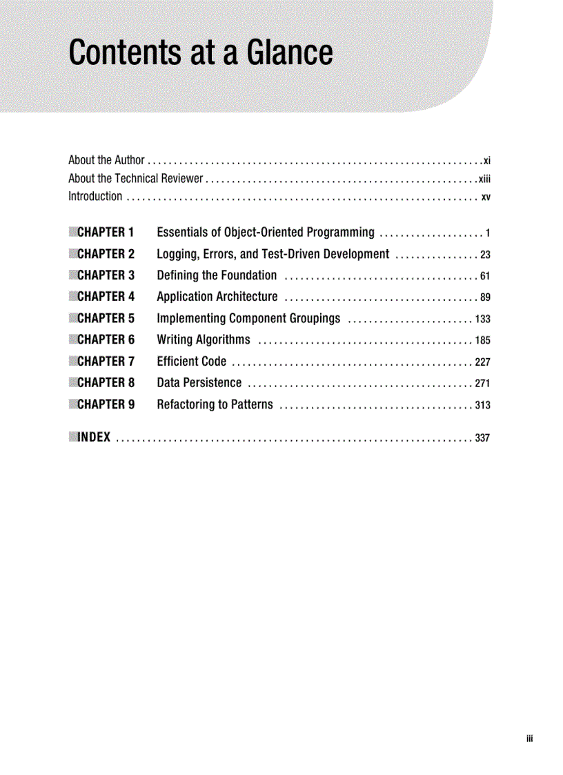 image for page Foundations of Object Oriented Programming Using NET 2 0 Patterns