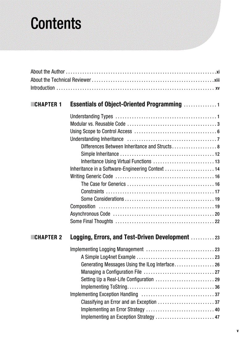 image for page Foundations of Object Oriented Programming Using NET 2 0 Patterns