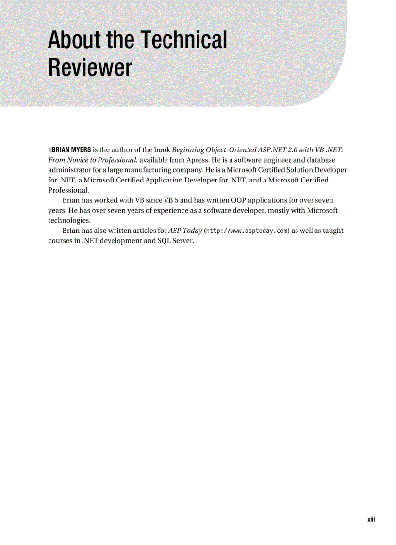 image for page Foundations of Object Oriented Programming Using NET 2 0 Patterns