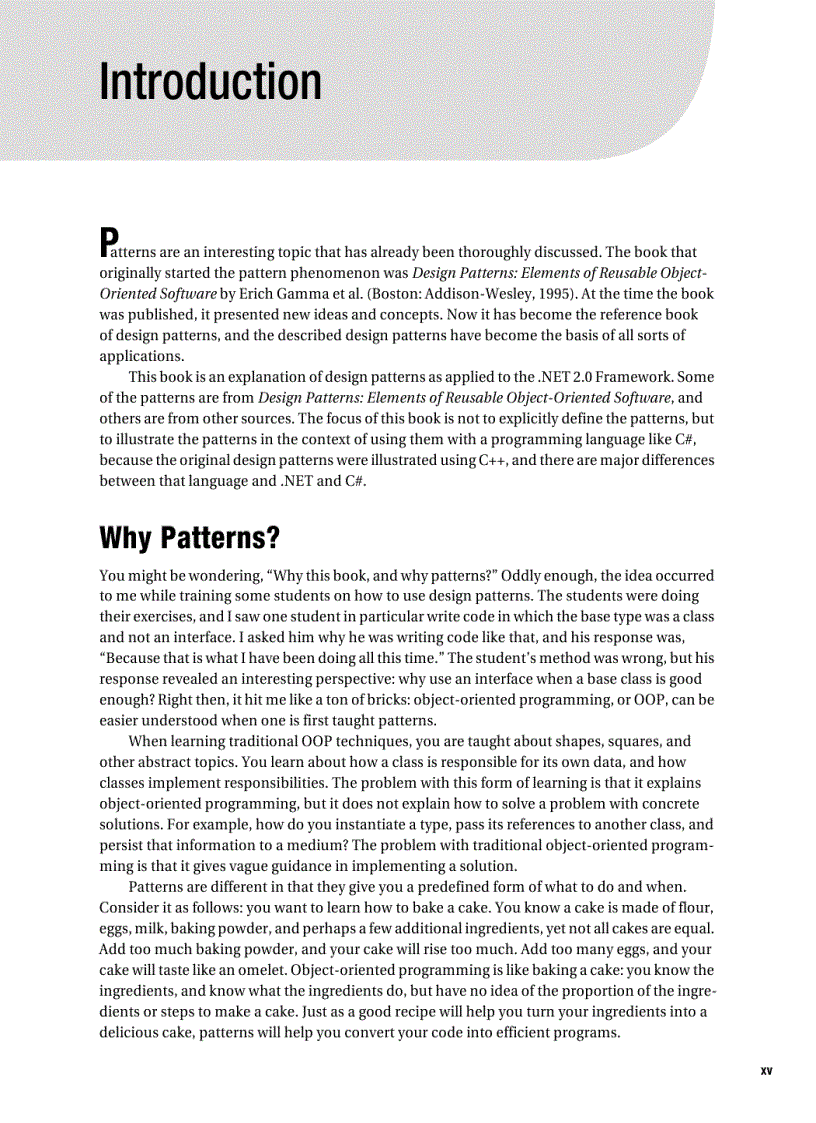 image for page Foundations of Object Oriented Programming Using NET 2 0 Patterns