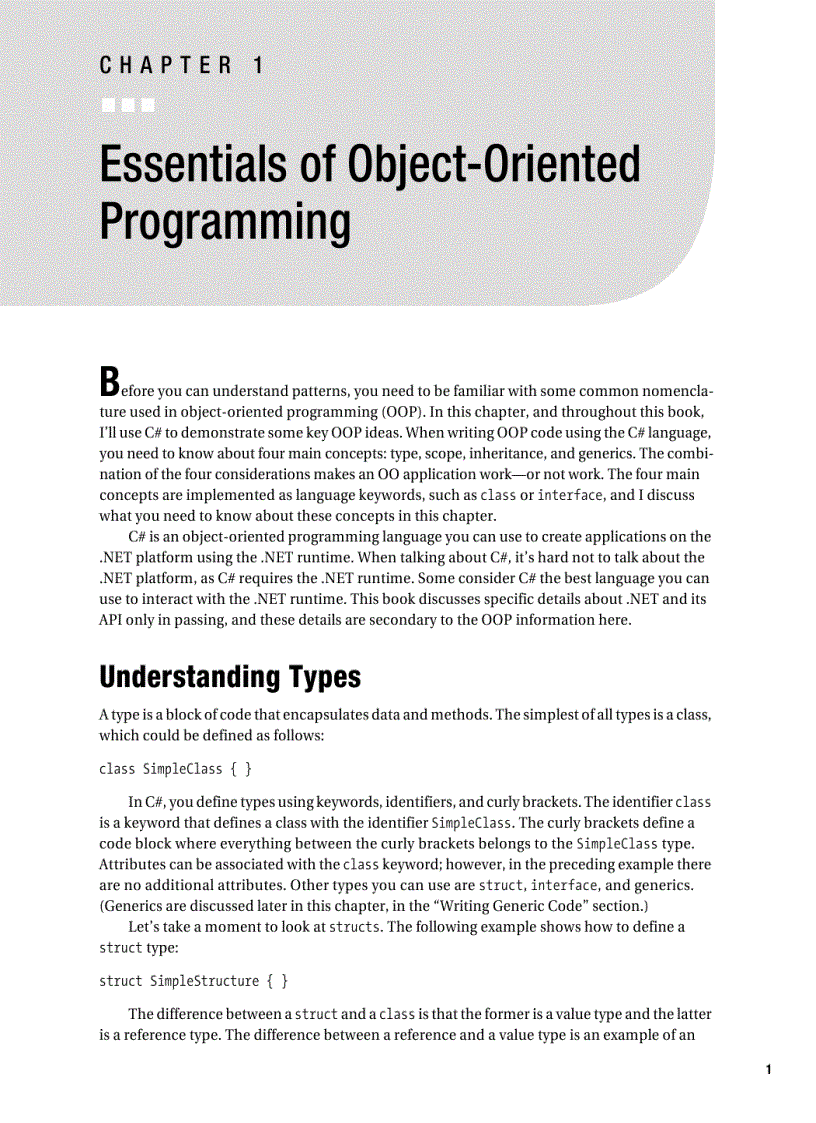 image for page Foundations of Object Oriented Programming Using NET 2 0 Patterns