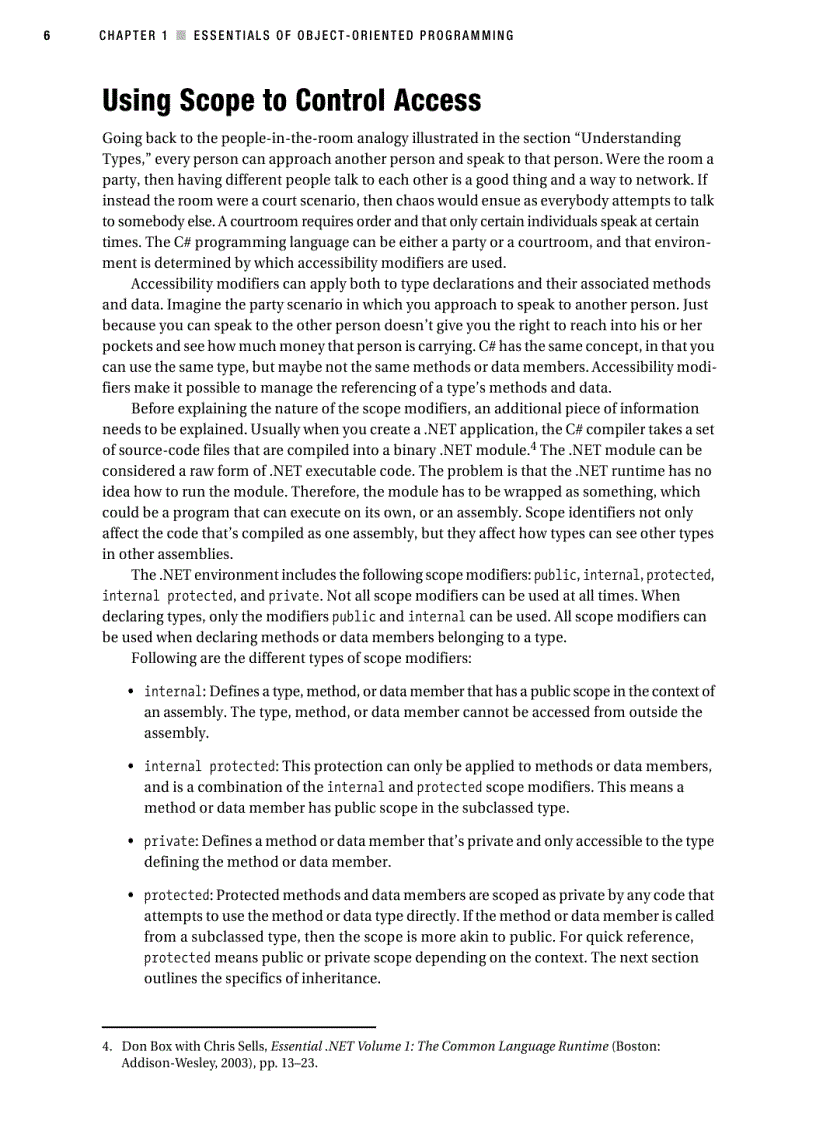 image for page Foundations of Object Oriented Programming Using NET 2 0 Patterns