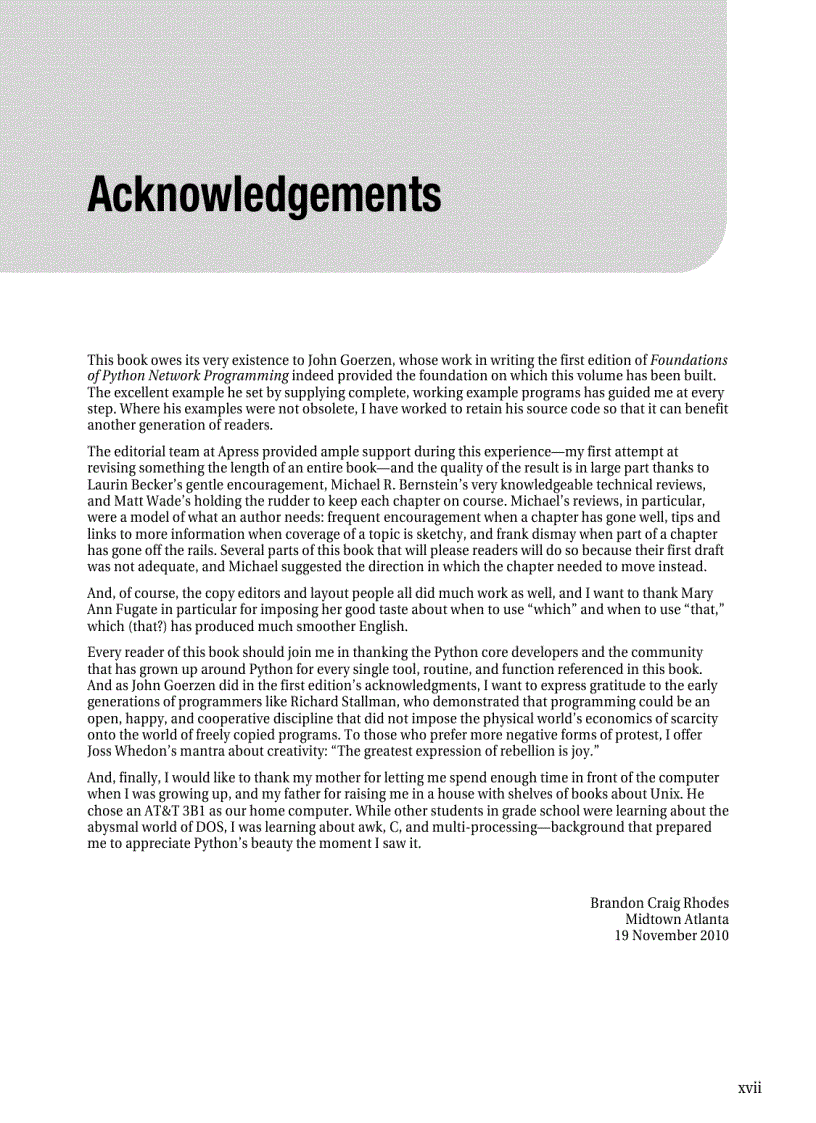 image for page Foundations of Python Network Programming