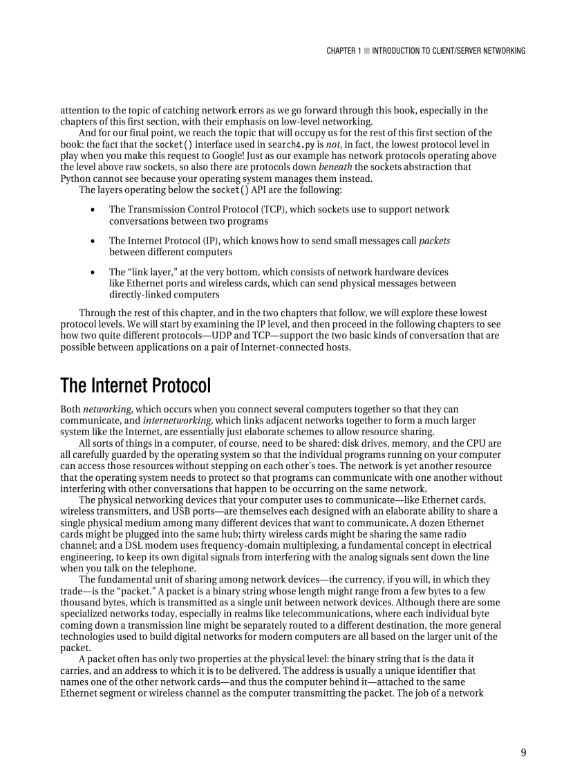 image for page Foundations of Python Network Programming