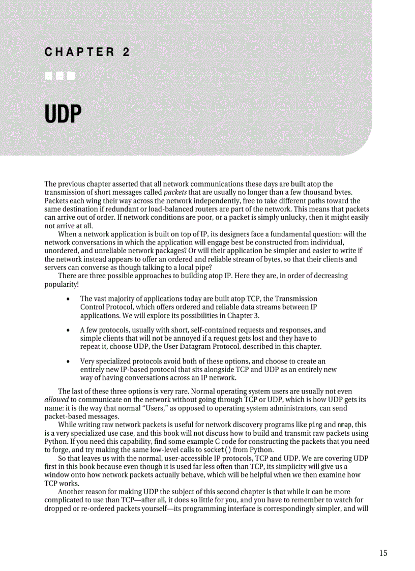 image for page Foundations of Python Network Programming