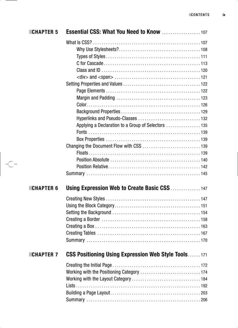 image for page Foundations of Microsoft Expression Web The Basics and Beyond