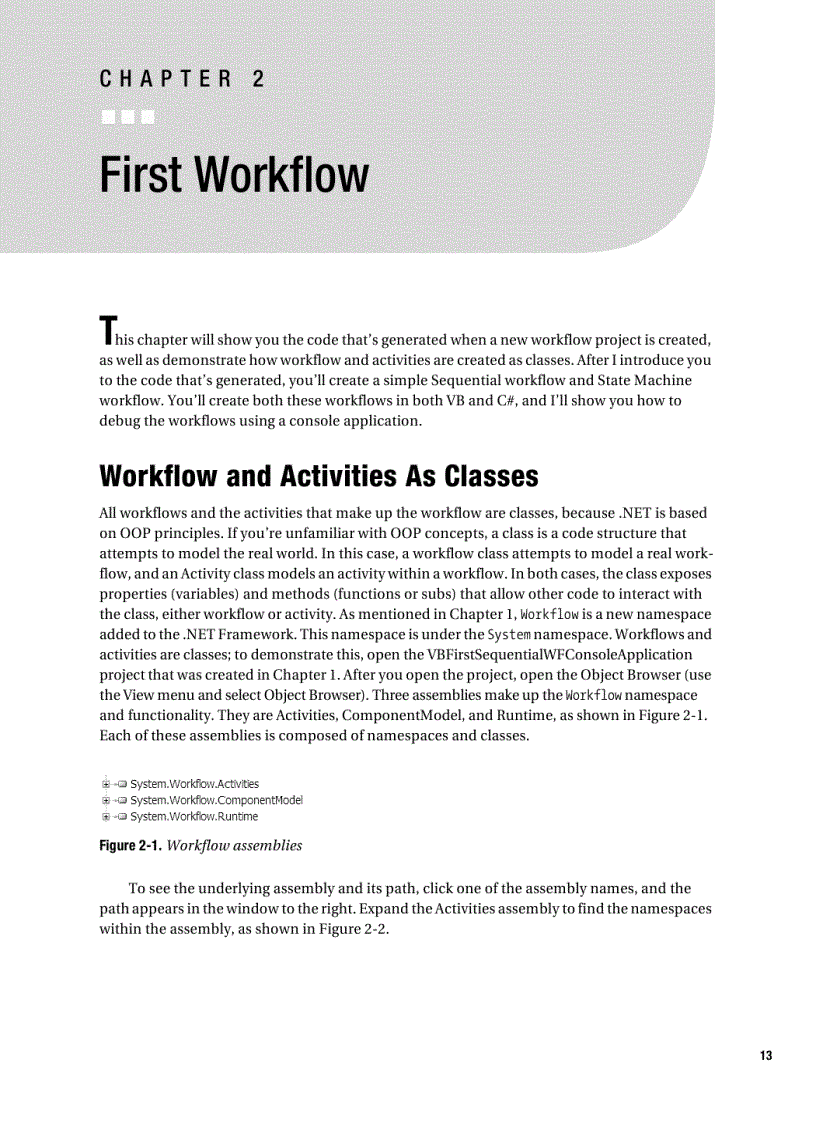 image for page Foundations of WF An Introduction to Windows Workflow Foundation