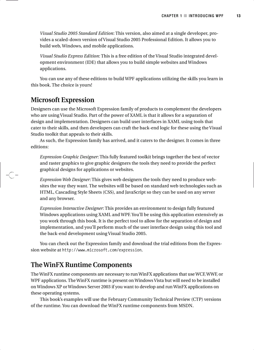 image for page Foundations of WPF An Introduction to Windows Presentation Foundation