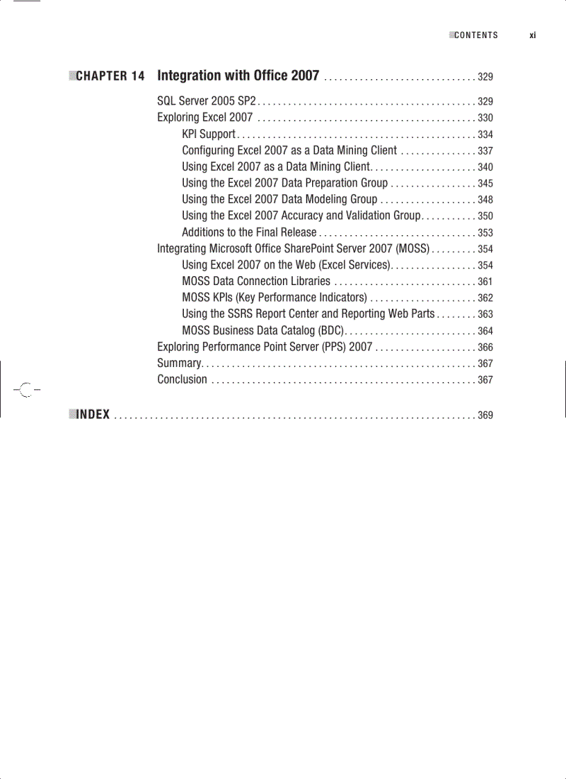 image for page Foundations of SQL Server 2005 Business Intelligence