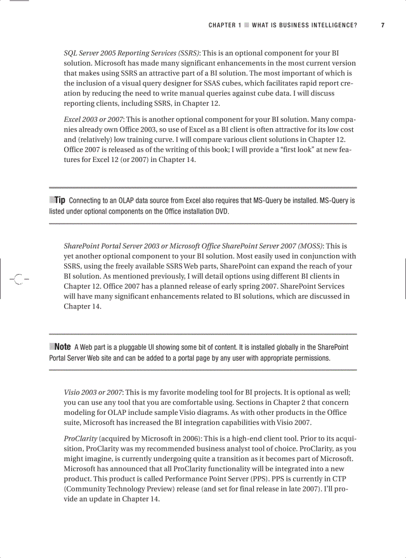 image for page Foundations of SQL Server 2005 Business Intelligence