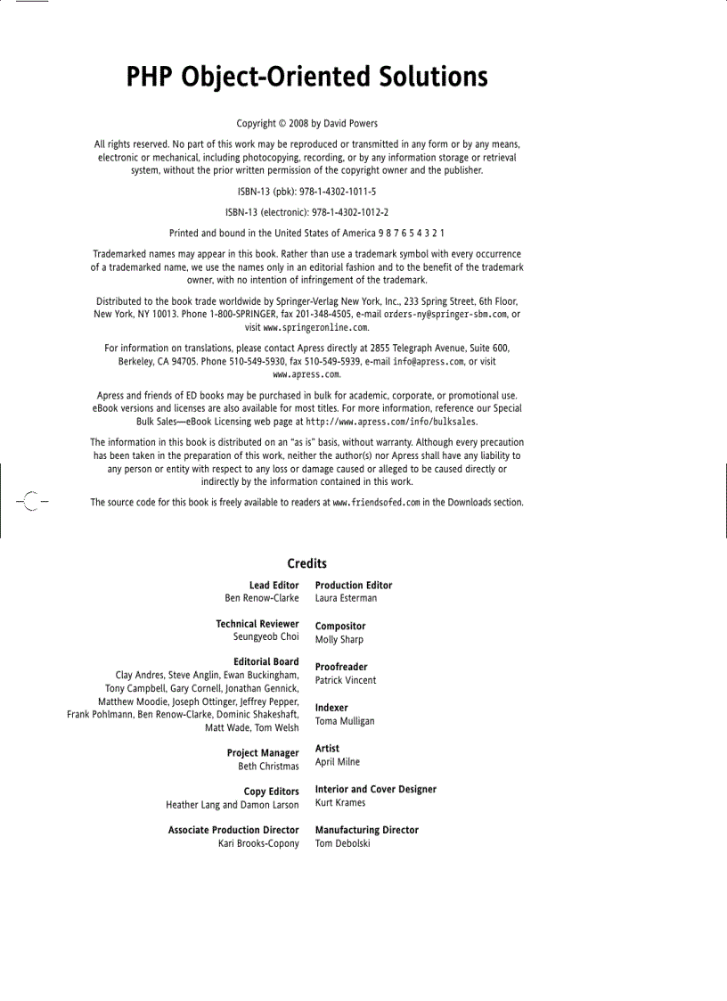 image for page PHP Object Oriented Solutions