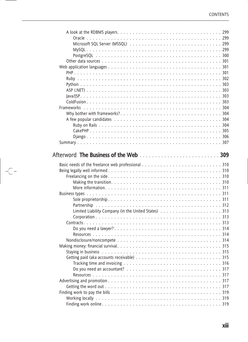image for page Foundation Website Creation with CSS XHTML and JavaScript