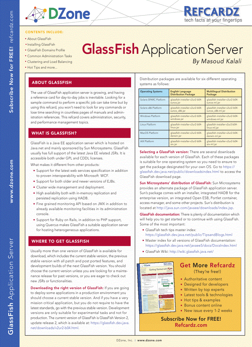 image for page GlassFish Application Server