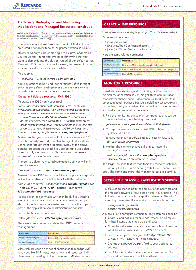 image for page GlassFish Application Server