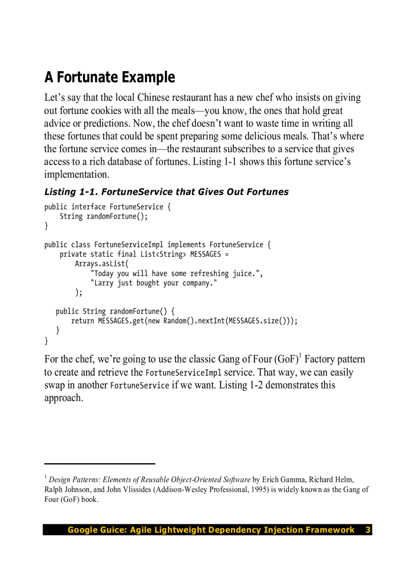 image for page Google Guice Agile Lightweight Dependency Injection Framework