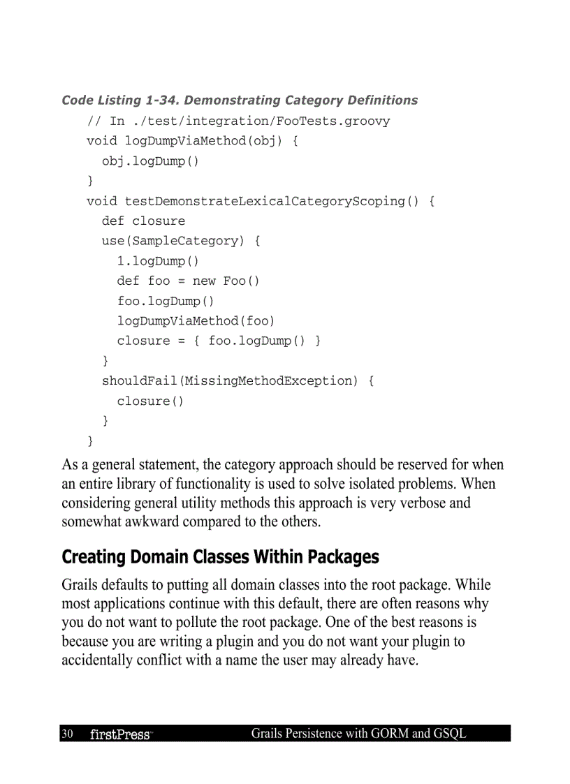 image for page Grails Persistence with GORM and GSQL