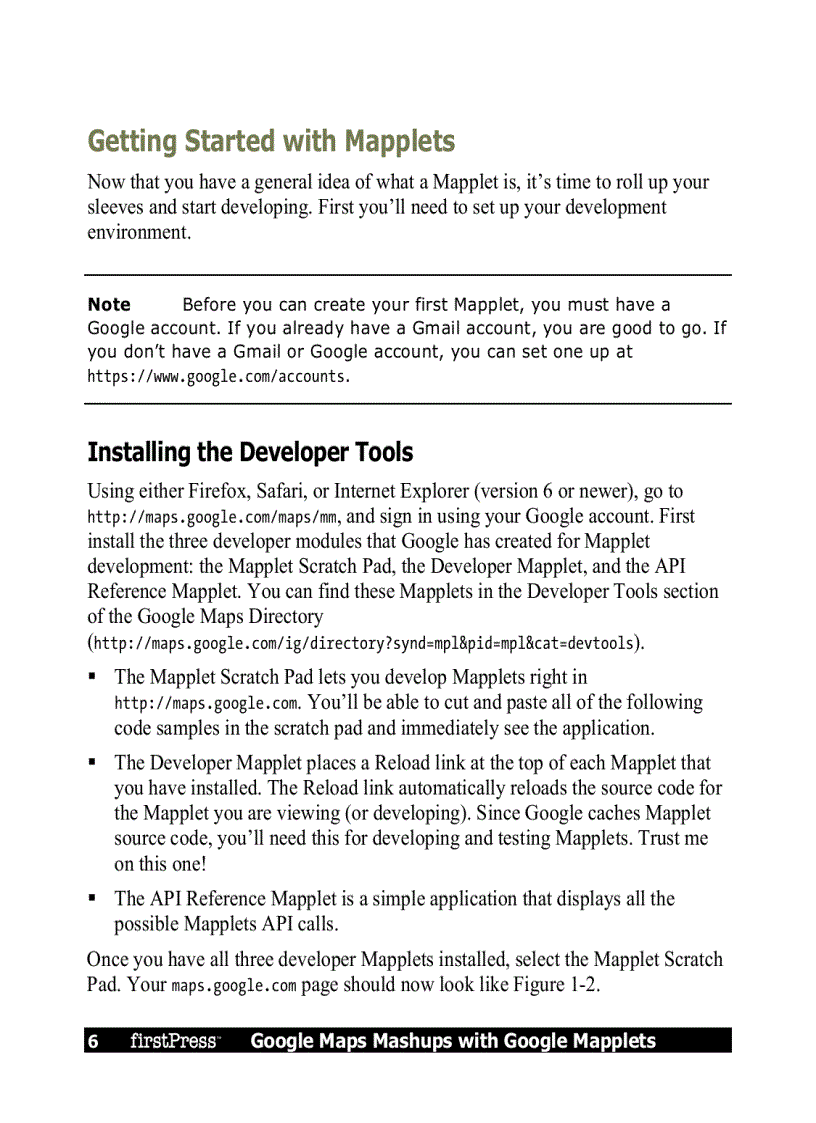 image for page Google Maps Mashups with Google Mapplets